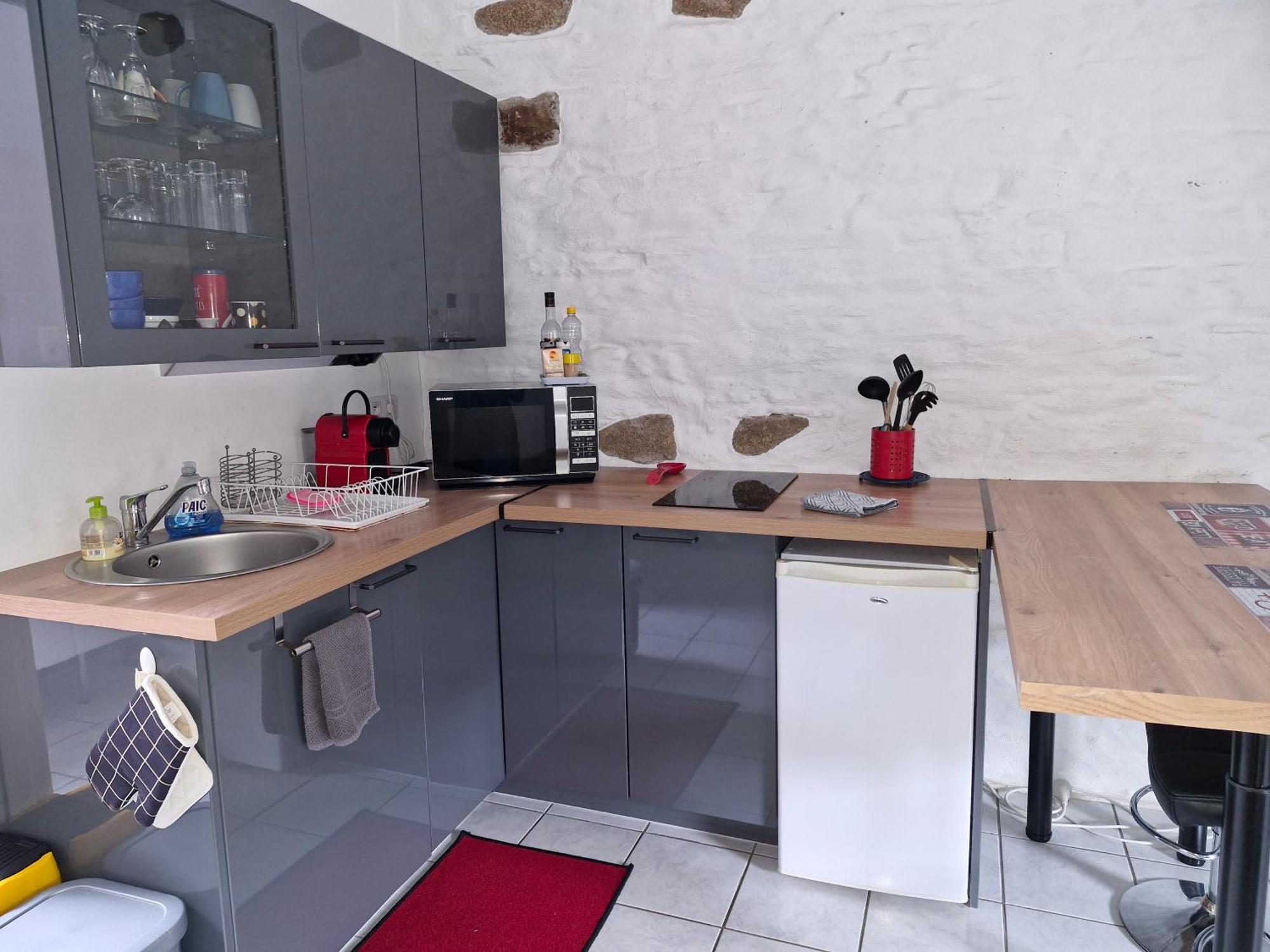 Studio Nid Cosy Avec Piscine Bonnemain Exterior foto